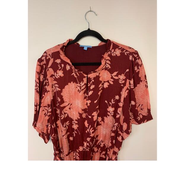 Draper James RSVP Dress  Floral Causal Bloomcore Feminine Career Womens SZ 2X - Picture 2 of 10